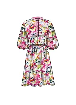 Amazon.com: Simplicity Misses' Relaxed Fit Shirt Dresses